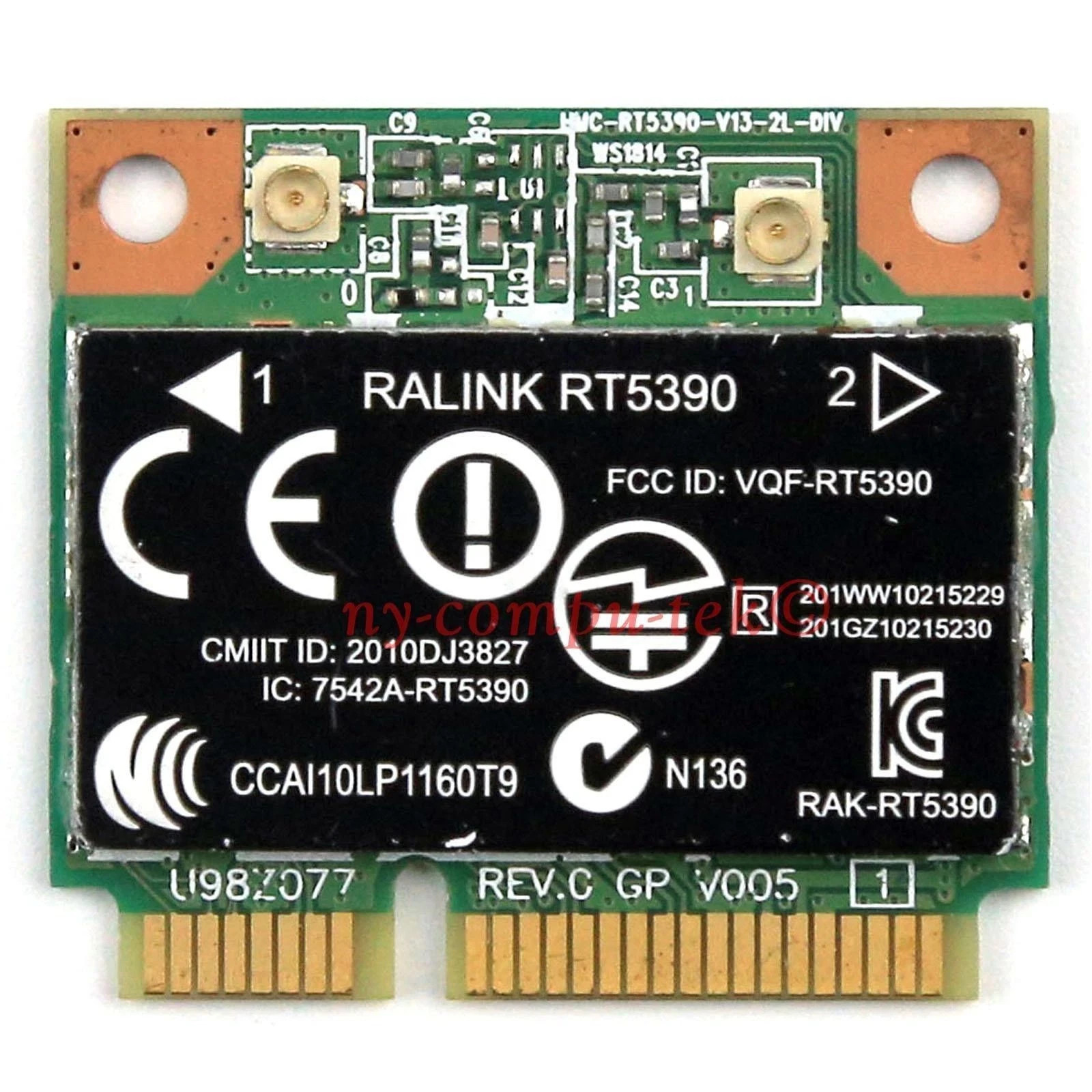 Genuine HP Pavilion Probook RALINK Wi-Fi WLAN Wireless RT5390 670691-001 Tested