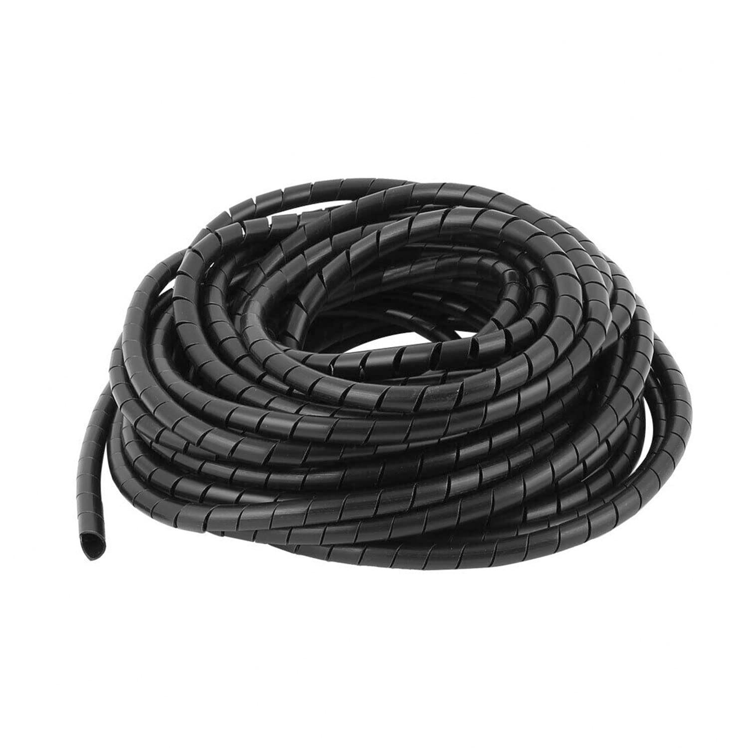 20Ft 1/2 Inch Spiral Cable Wrap Wire Organizer Sleeve Cord Cover for Computer