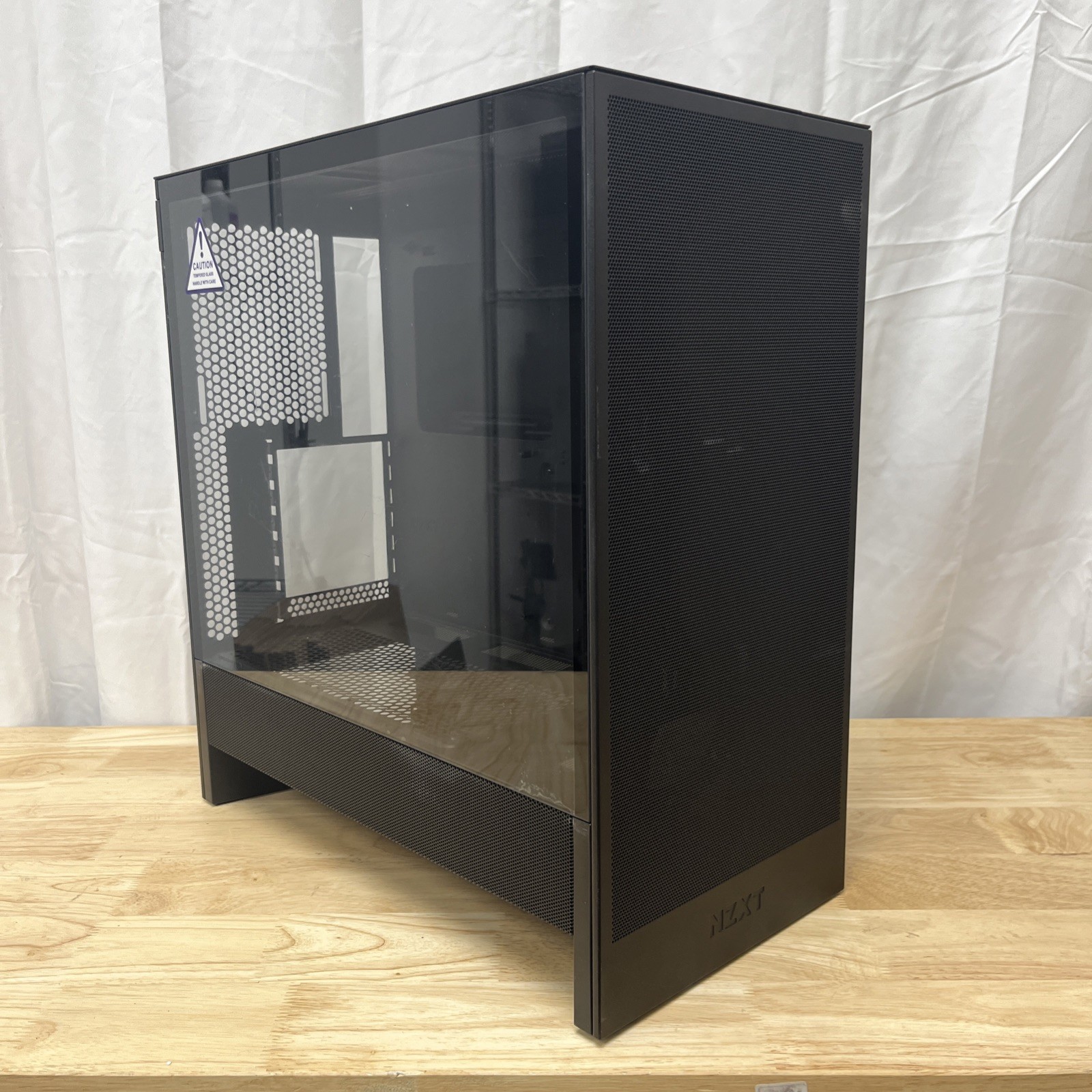 NZXT H5 Flow 2024 Compact ATX Mid-Tower Airflow PC Case Black