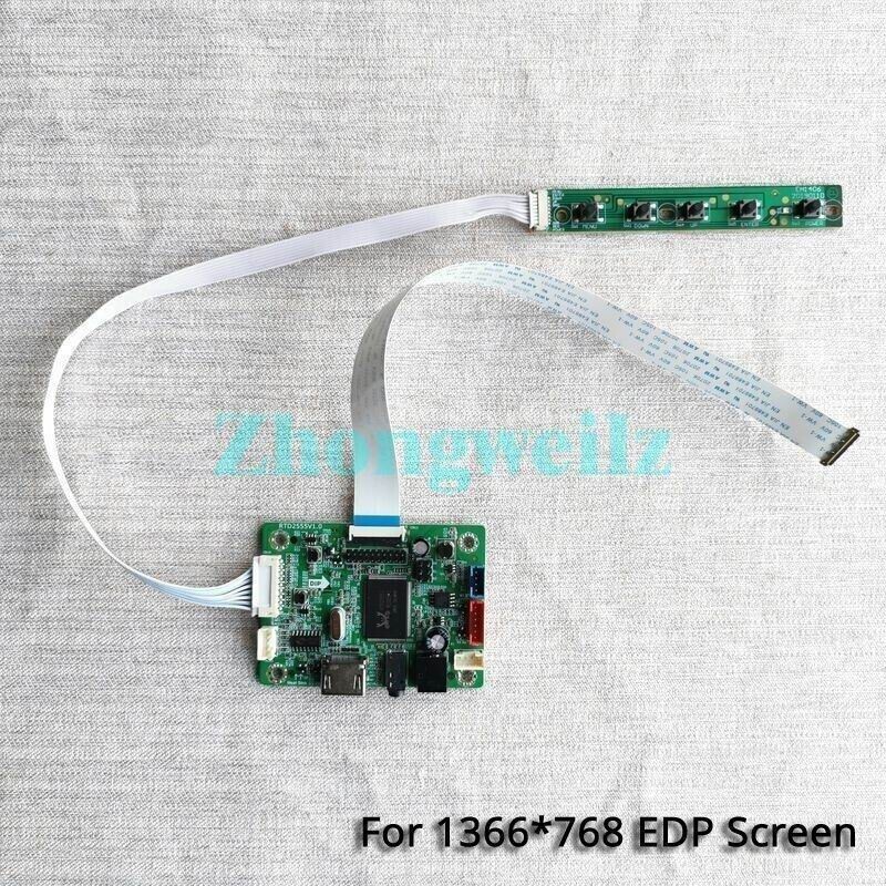 For B133XTN01.3 EDP 30-Pin Screen HDMI 1366x768 Drive Controller Board DIY Kit