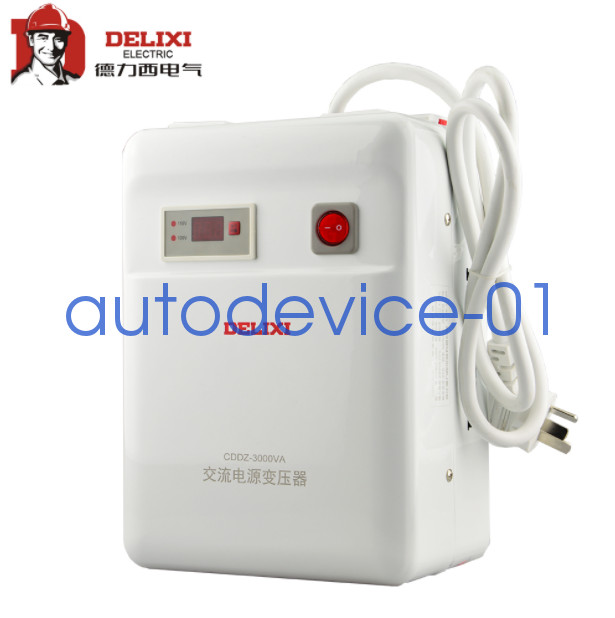 1PCS DELIXI CDDZ-3000W CDDZ-3000VA TRANSFORMER 220V to 110V DHL/FedEx