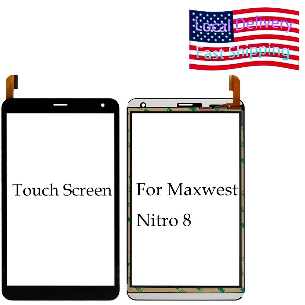 8 inch Touch Screen Panel Digitizer Glass Replacement For Maxwest Nitro 8 Tablet