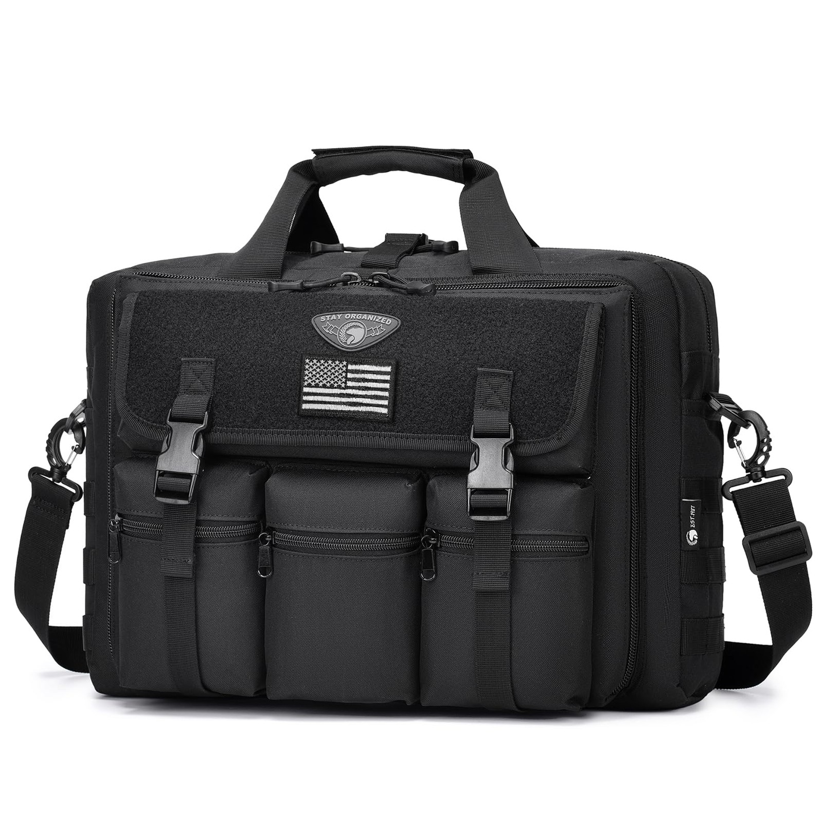 Stypos Tactical Messenger Bag, 15.6/17.3 Inch Tactical Briefcase for Man