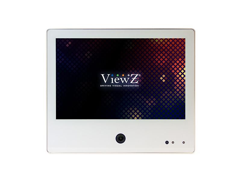 ViewZ VZ-PVM-Z1W5N 10.1in White HD Public View Monitor