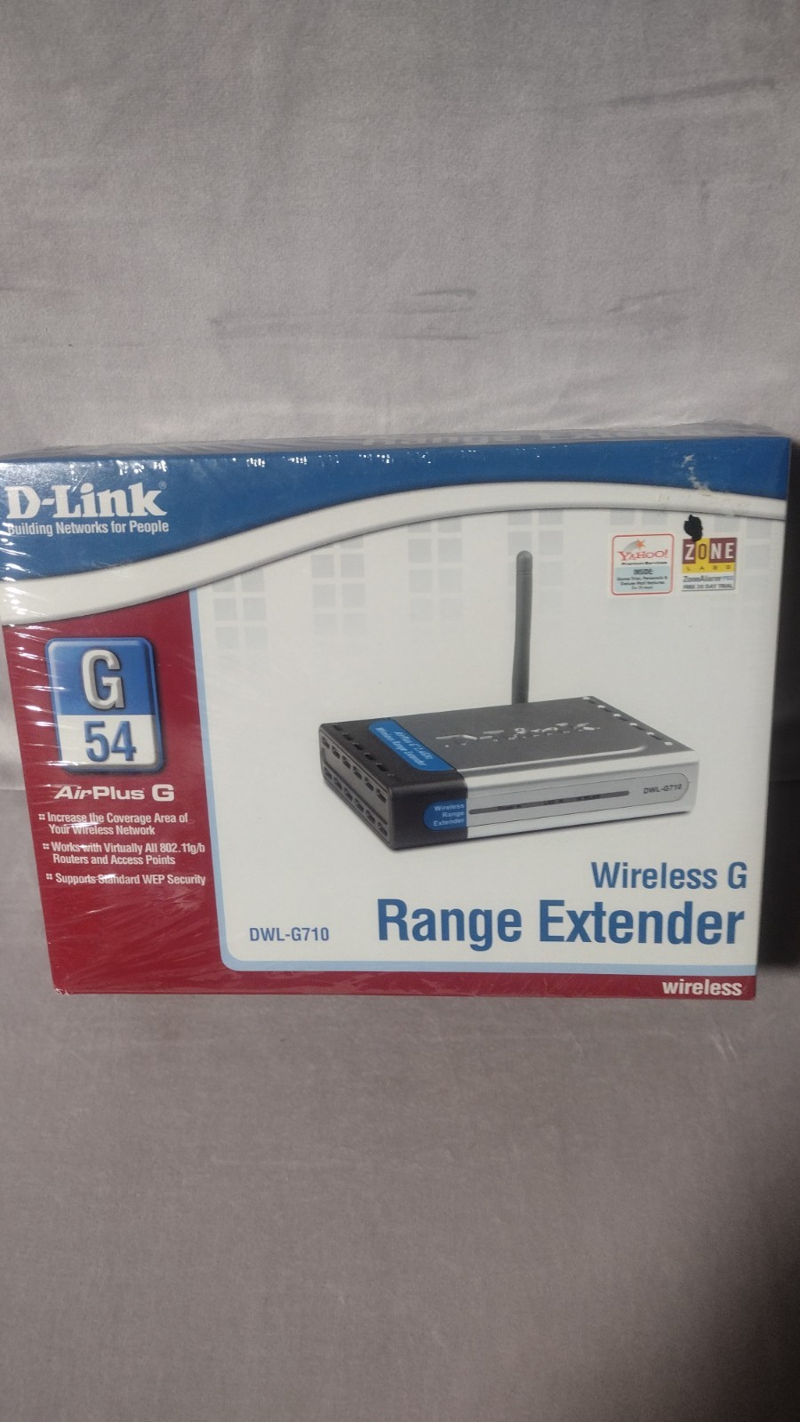 D-Link DI-524 54 Mbps Wireless G 4-Port 10/100 Router (DI-524)