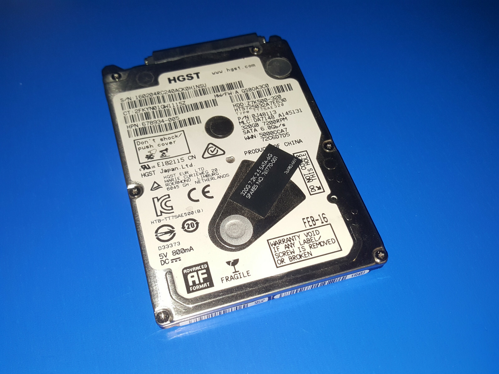 Dell Alienware M18x R2 - 320GB SATA Hard Drive with Windows 10 Pro 64-Bit Loaded