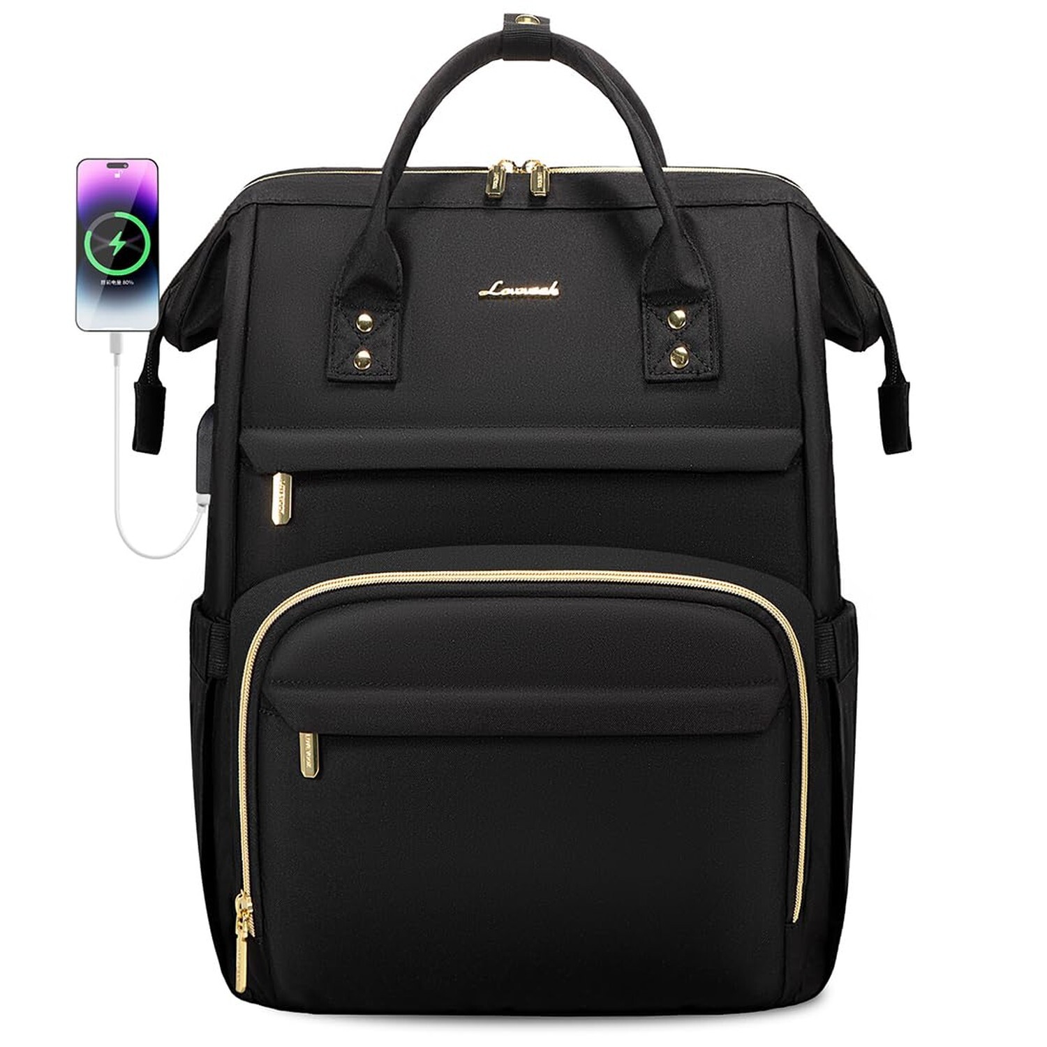 LOVEVOOK Laptop Backpack,15.6 Inch Professional Womens Purse Computer Bag Nur...