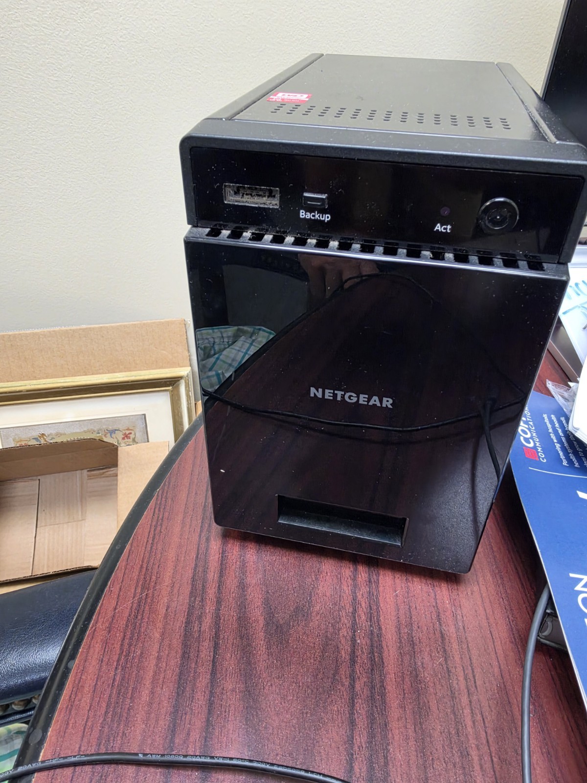 Netgear RND-4C RN31400 4-Bay 4x4TB Network Attached Storage Without PSU & HDD