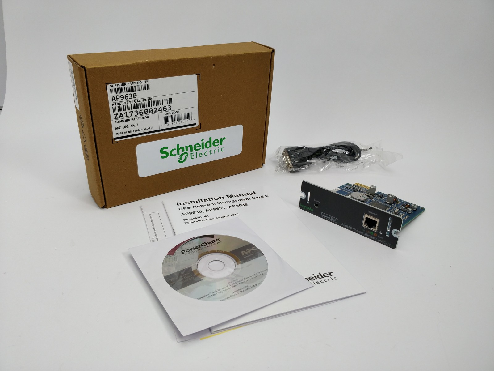 Schneider AP9630 UPS Network Management Card