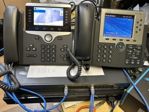 CISCO CCNA CCNP CCIE Collaboration Voice LAB KIT 2901 GW FXO 8841 7945 Phones