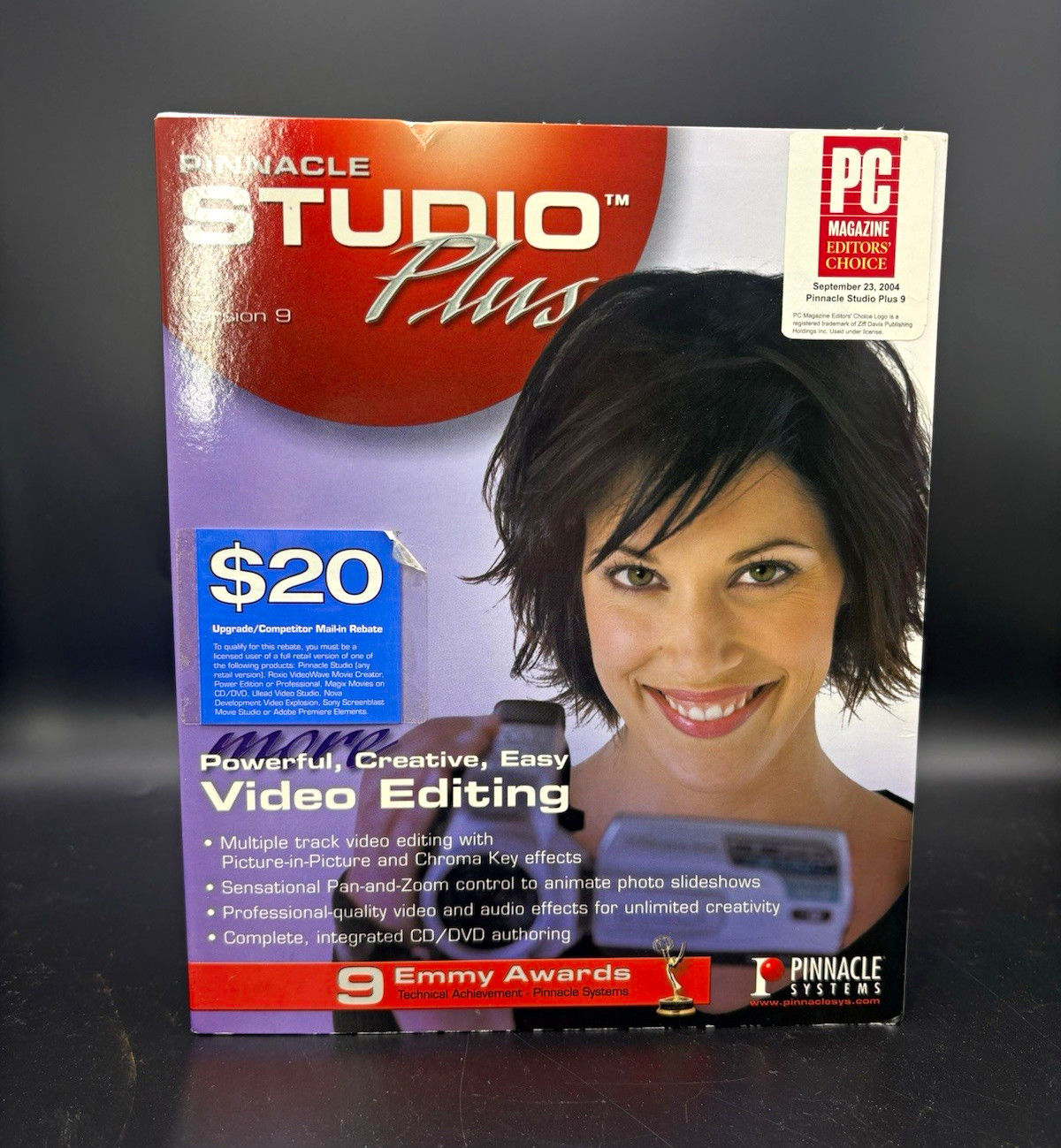 Pinnacle Systems Studio Plus Version 9 Video Editing for Windows CD English