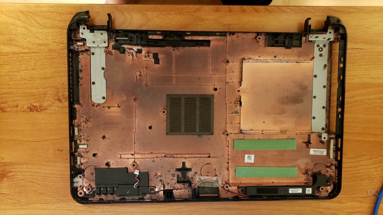 Genuine Hp pavilion Bottom Case Base Chasis SPS-775087-001, AP14D000D00