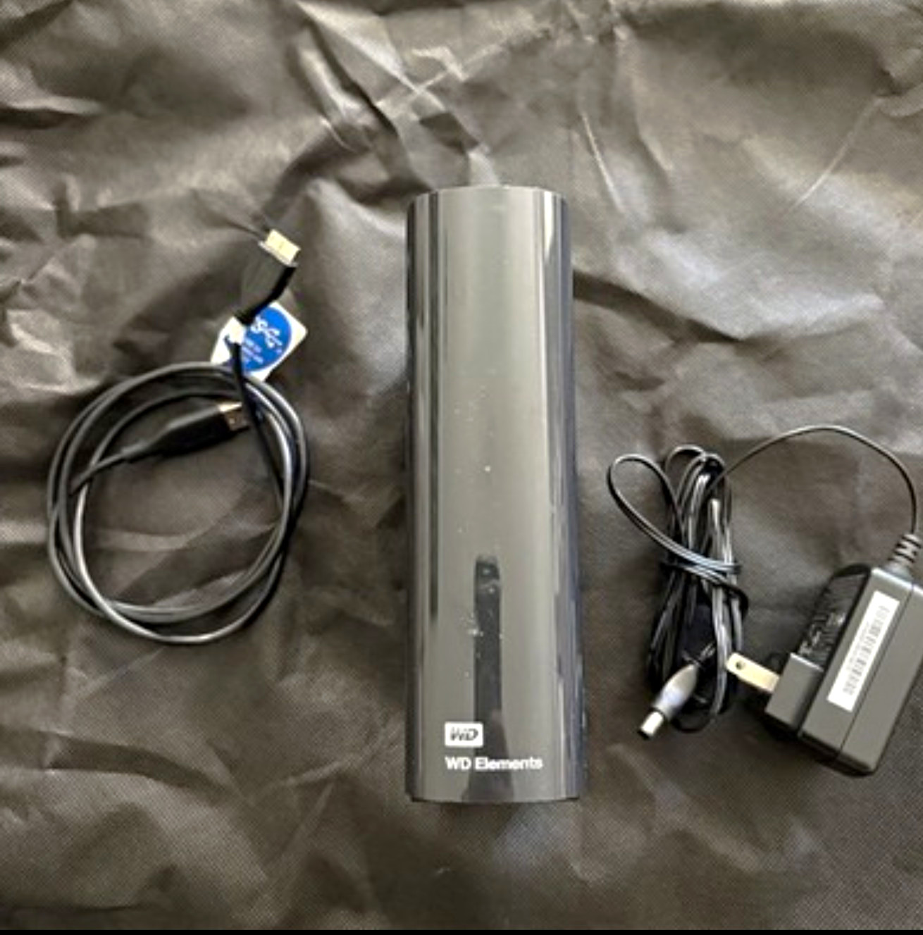 20TB Western Digital WD Elements Desktop External HDD USB 3.5in Black w/ Light