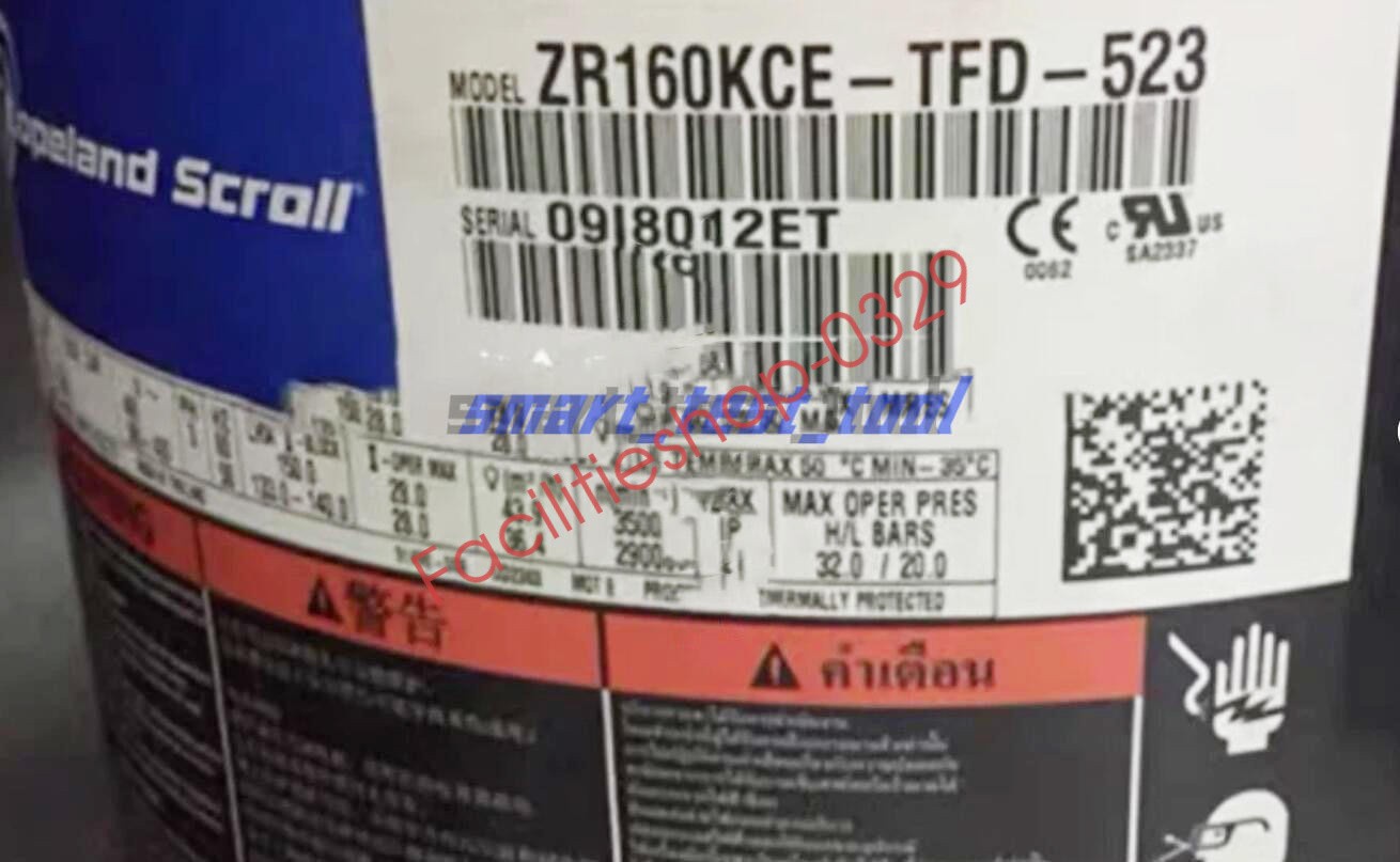 1PC Compressor ZR160KCE-TFD-523 New DHL/FedEx