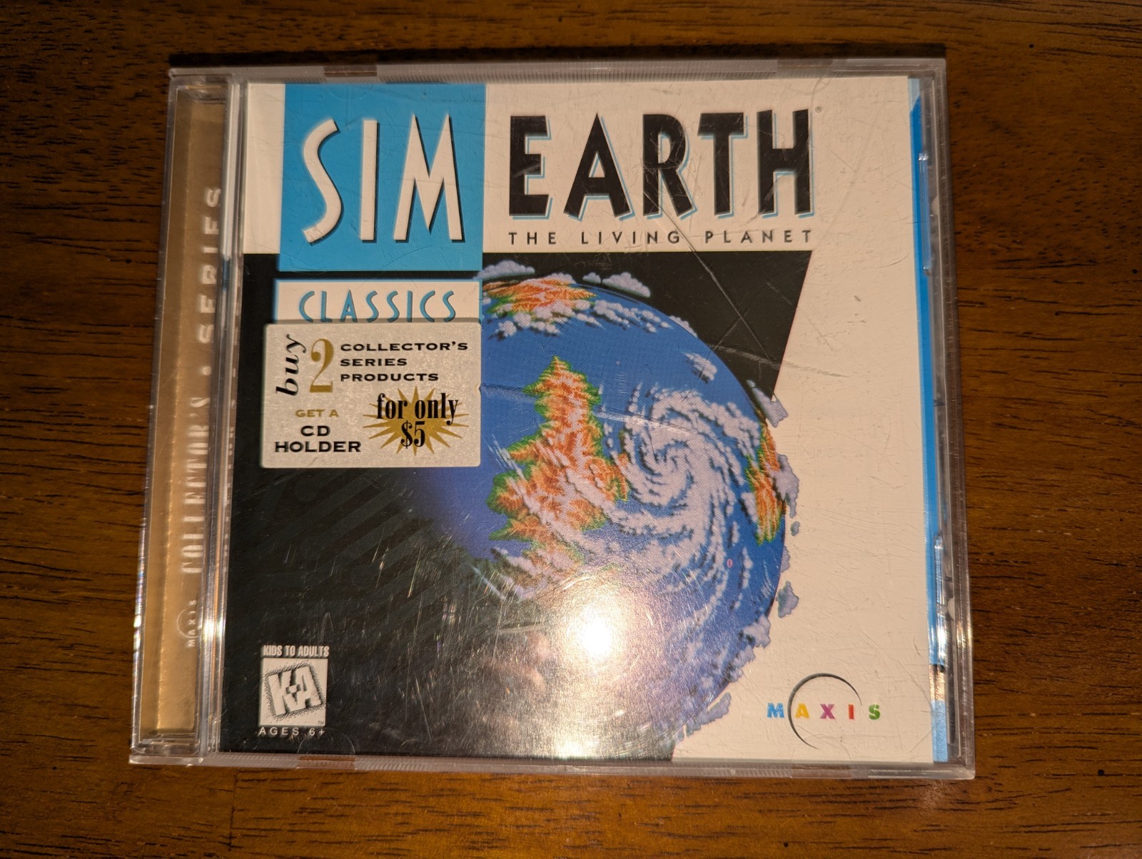 Sim Earth The Living Planet - PC Maxis Classic World Simulator Vtg 1996