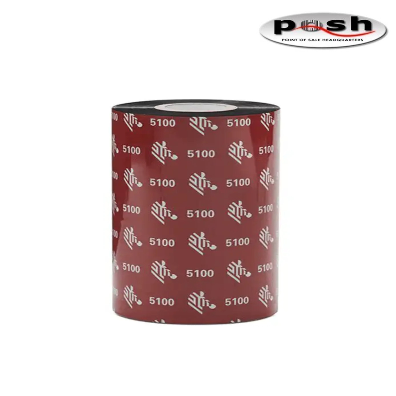 NEW Zebra 05100BK11045 5100 Premium Resin Ribbon 110mm x 450m 6/Box
