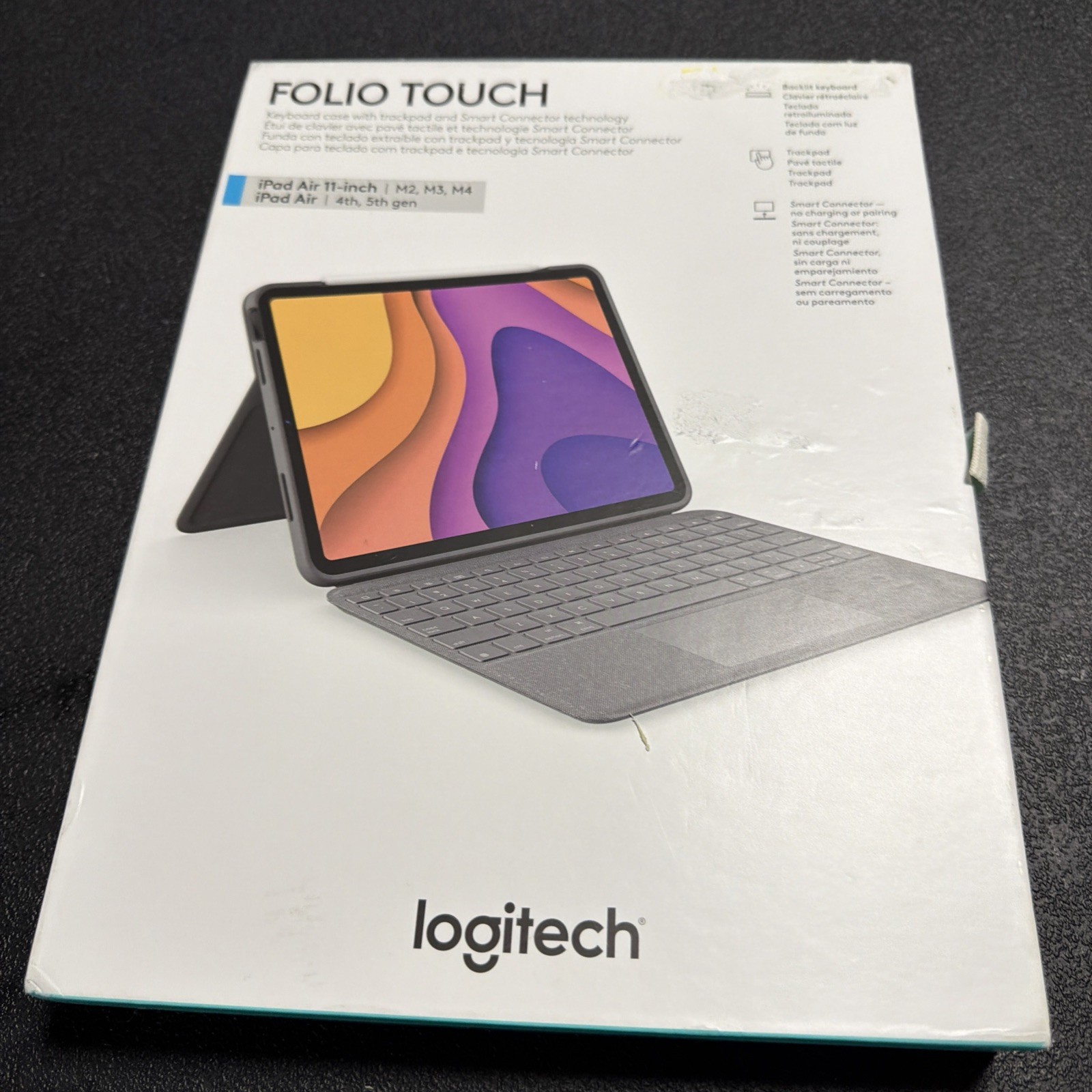 Logitech Folio Touch for iPad Air 11" - 4th & 5th Gen - M2, M3, M4