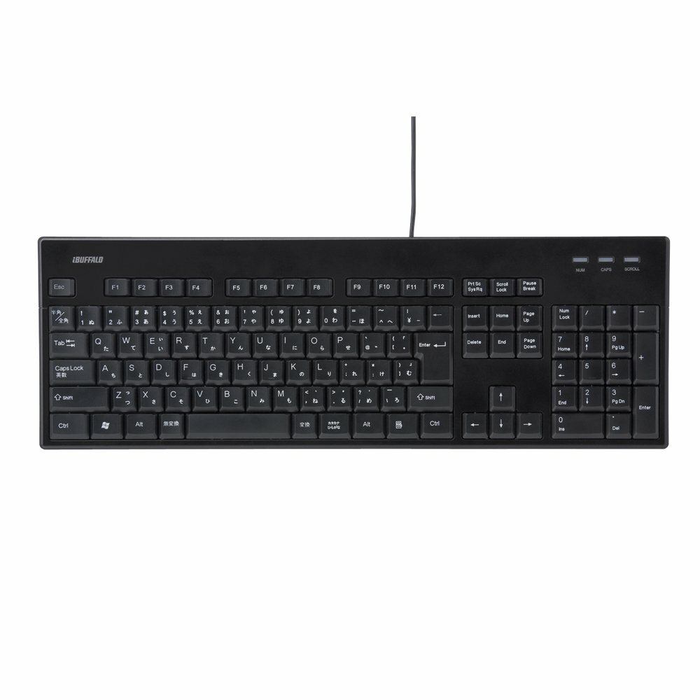 BUFFALO USB connection wired washable keyboard washable correspond... from Japan