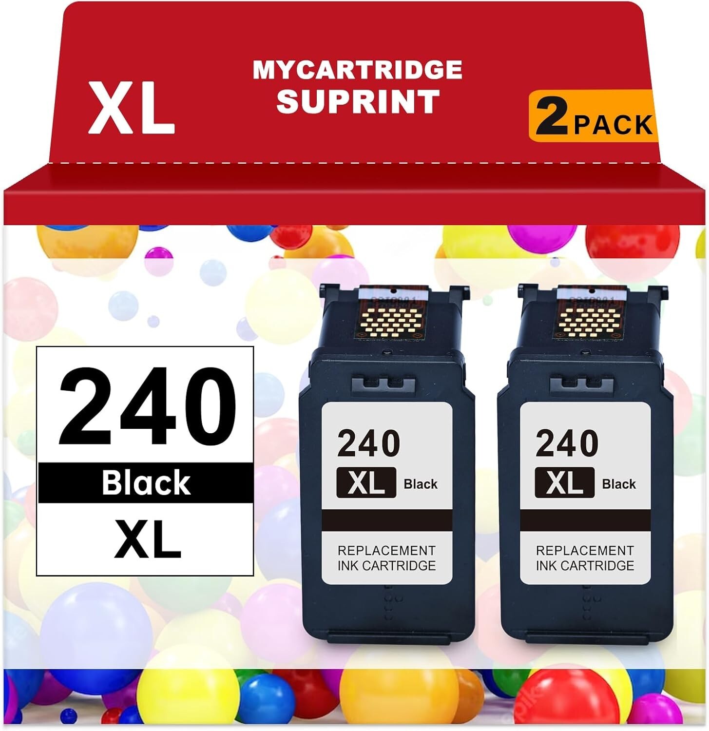 myCartridge SUPRINT 240XL Black Ink Cartridge