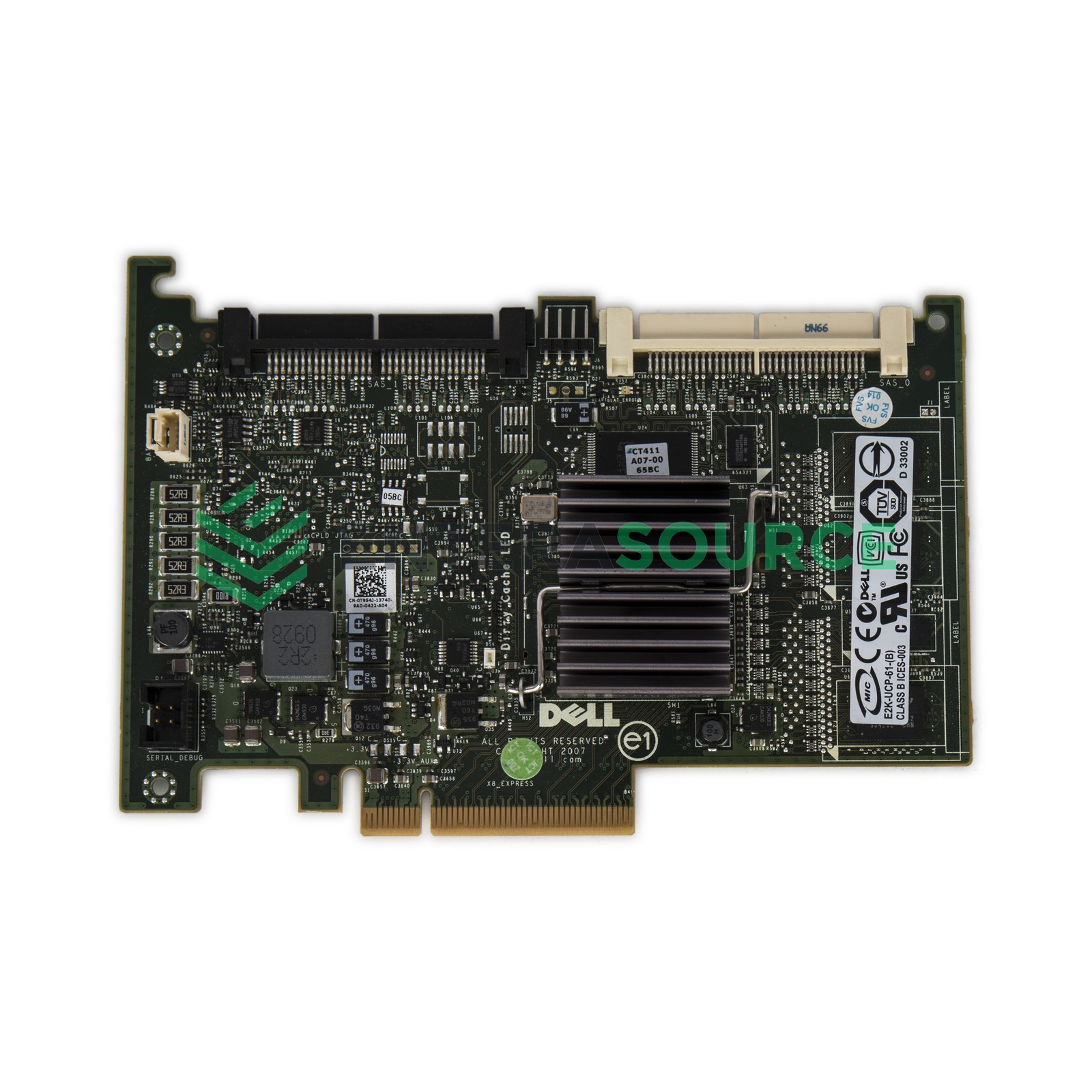 Dell T954J PERC 6/i 256MB RAID Controller