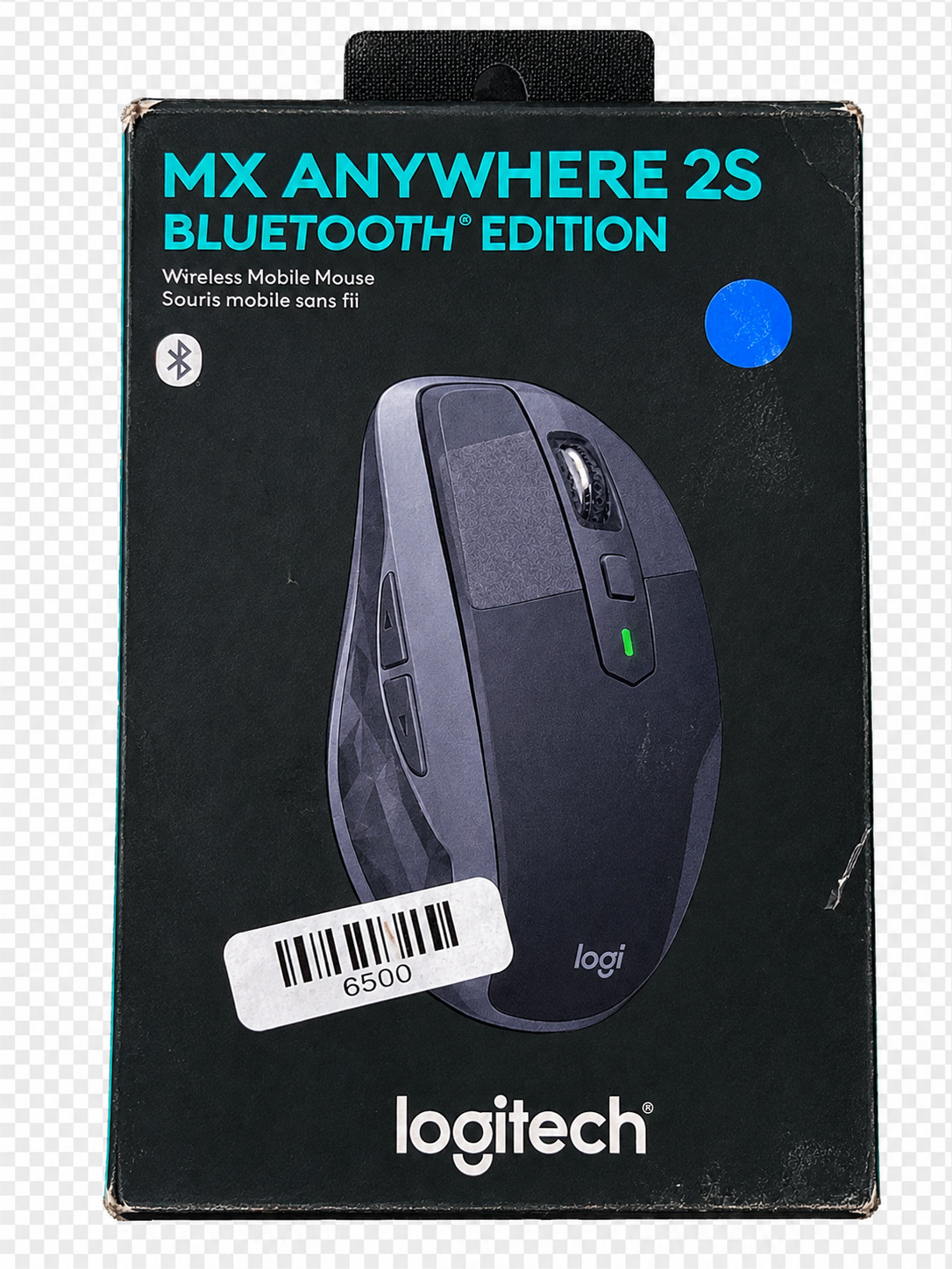 Logitech MX Anywhere 2S Bluetooth Compact Wireless Laser Mouse - Open box