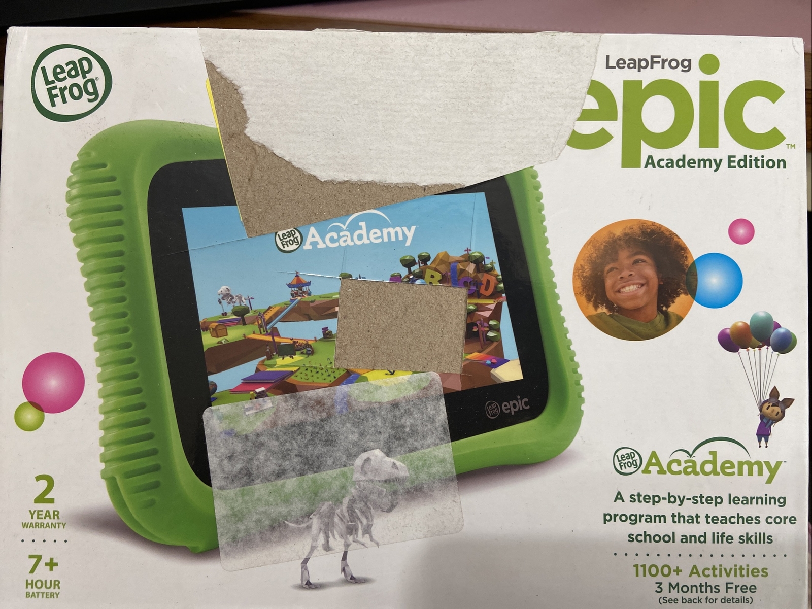 Leap Frog Epic Academy Edition Kids Learning Tablet Quad Core  16GB READ 2C (B3)