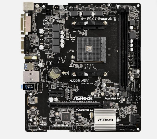 AsRock 320M-HDV R4.0 AM4