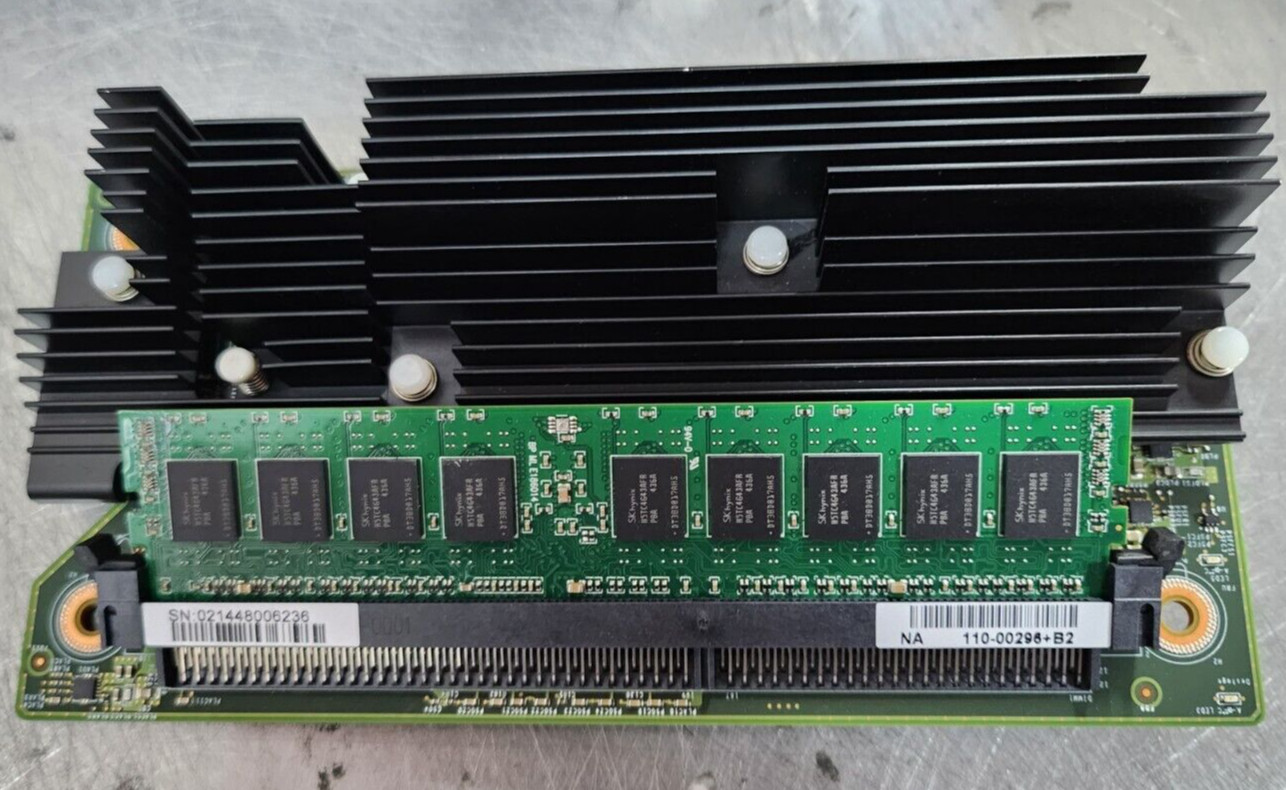 NetApp 110-00296+B2 FAS80XX NVDIMM Memory Board with 8GB 107-00106+A0 Memory