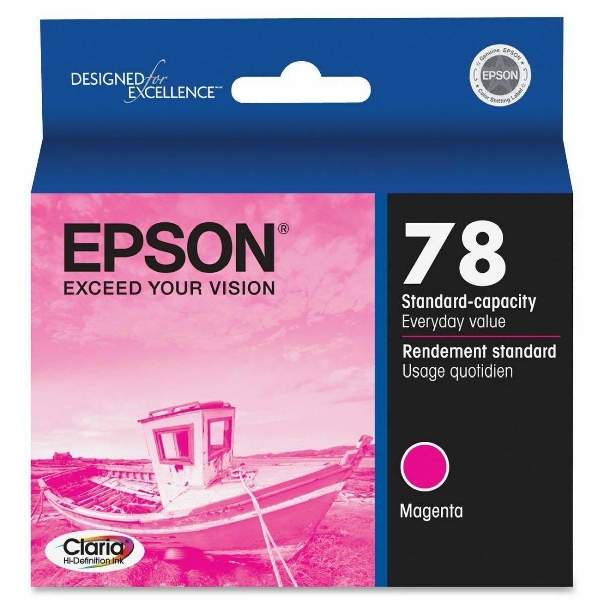 NEW GENUINE Epson 78 T0783 Magenta Ink for Artisan 50 Stylus 