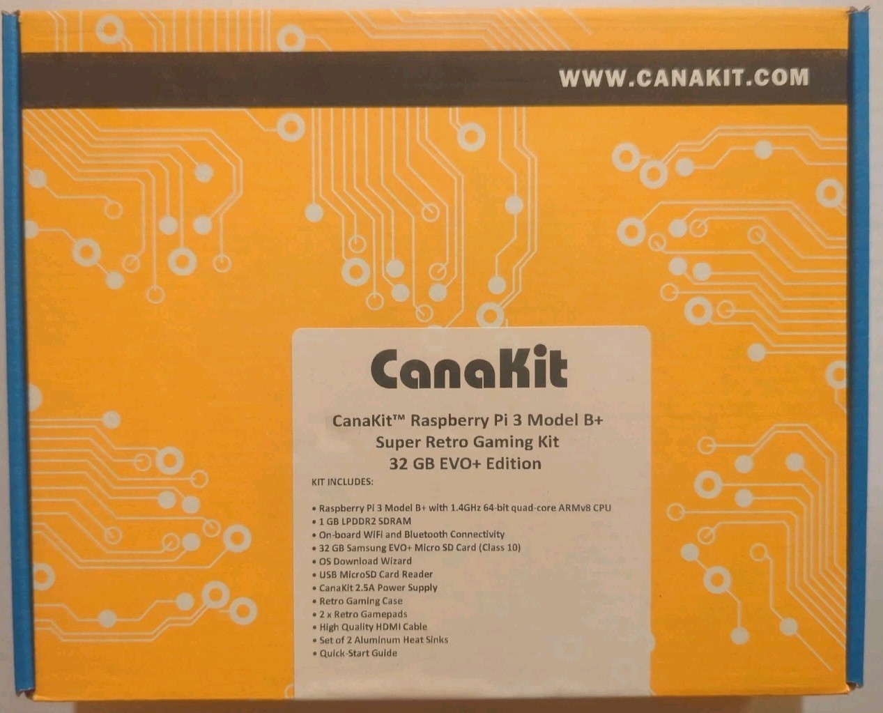 CanaKit Raspberry Pi2 ULTIMATE STARTER KIT SEALED free shopg & Insrnc