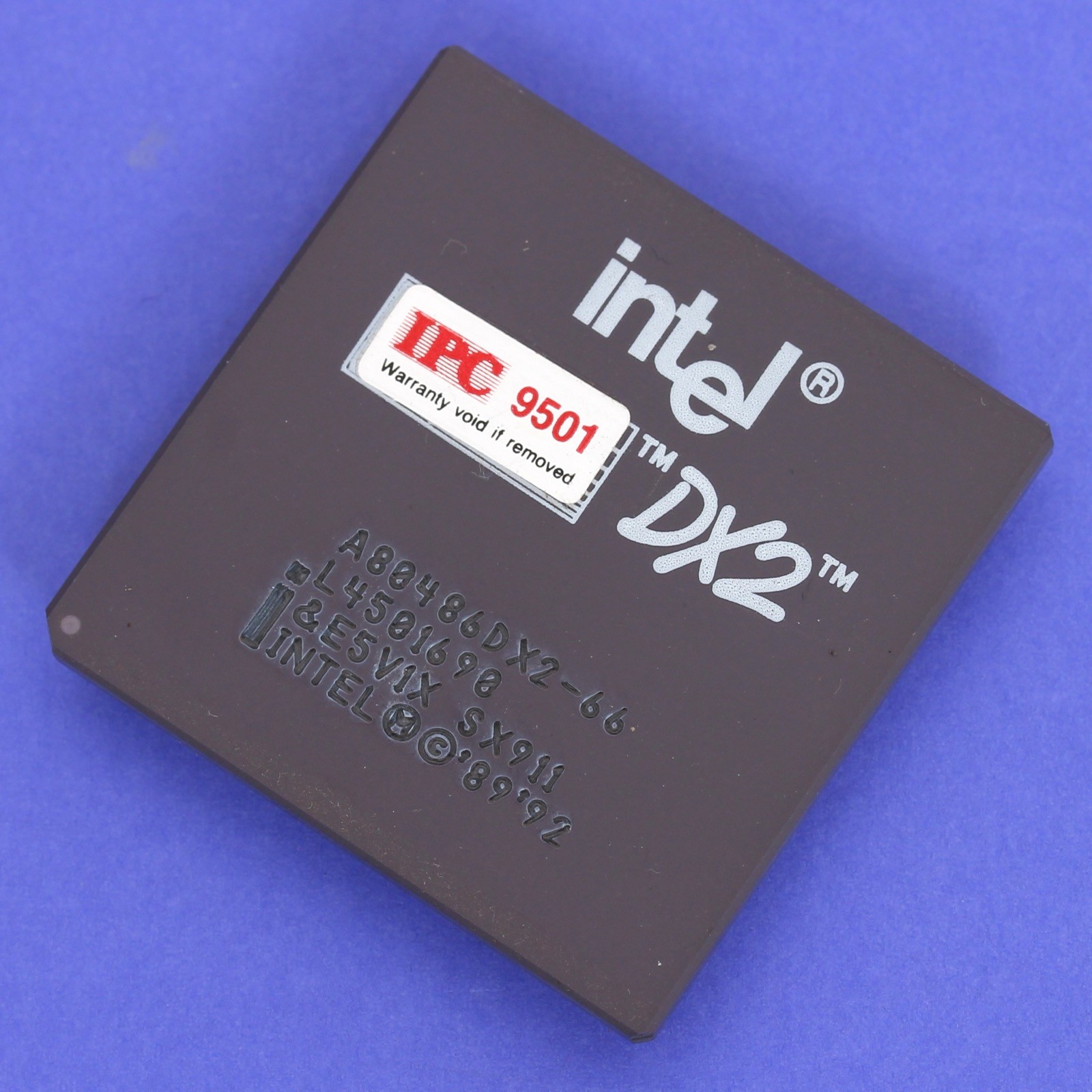 Intel 486 DX2 66Mhz CPU Processor SX911 A80486DX2-66 486DX2 66