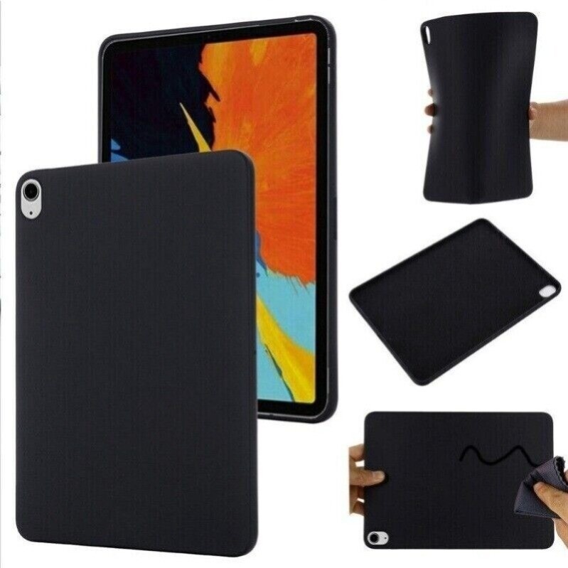For iPad Air 11 13 M4 M3 M2 Pro M5 Case Liquid Silicone Shockproof Soft Cover