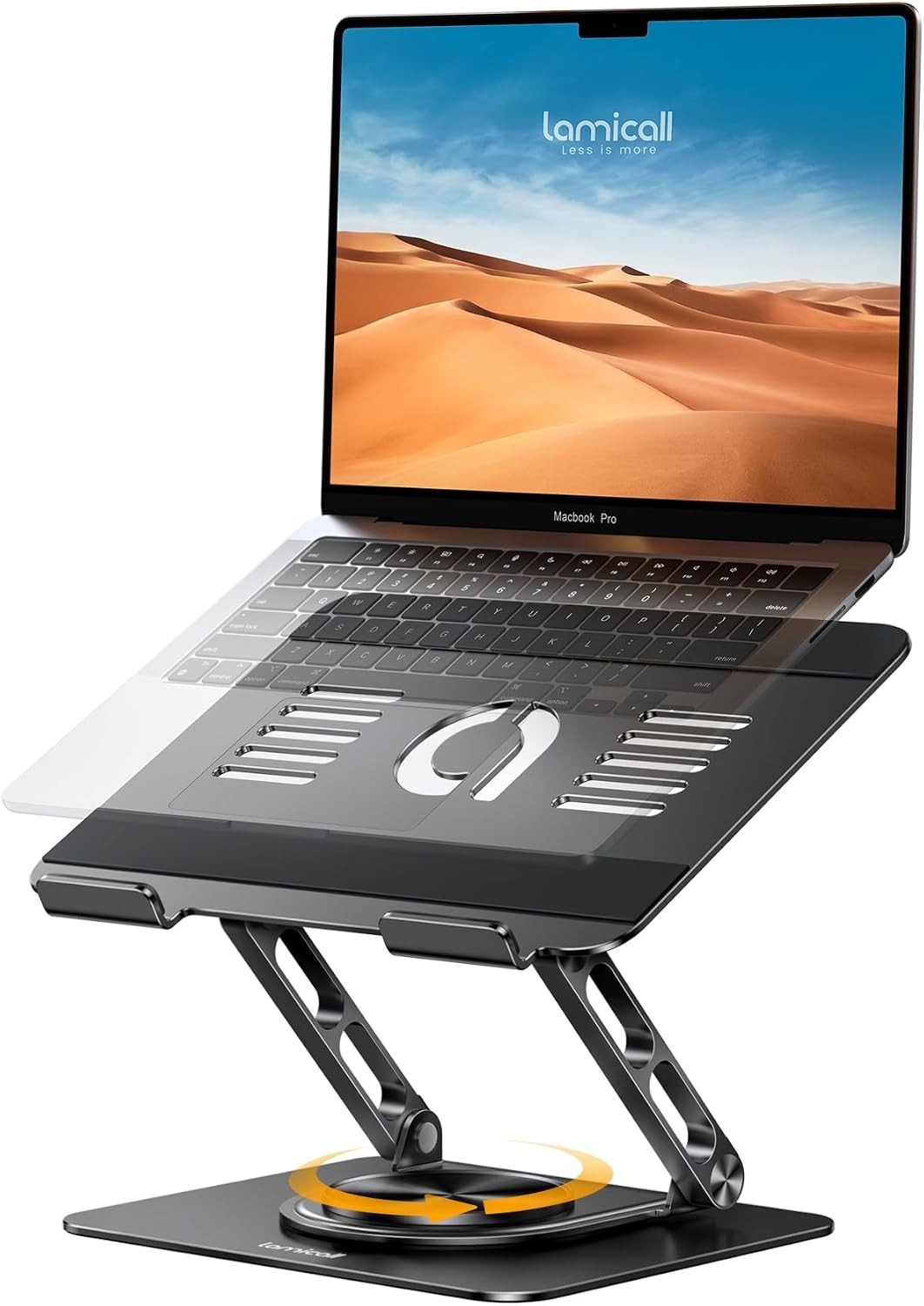 Lamicall Aluminum Laptop Stand for MacBook Neo Air Pro 10-17.3''
