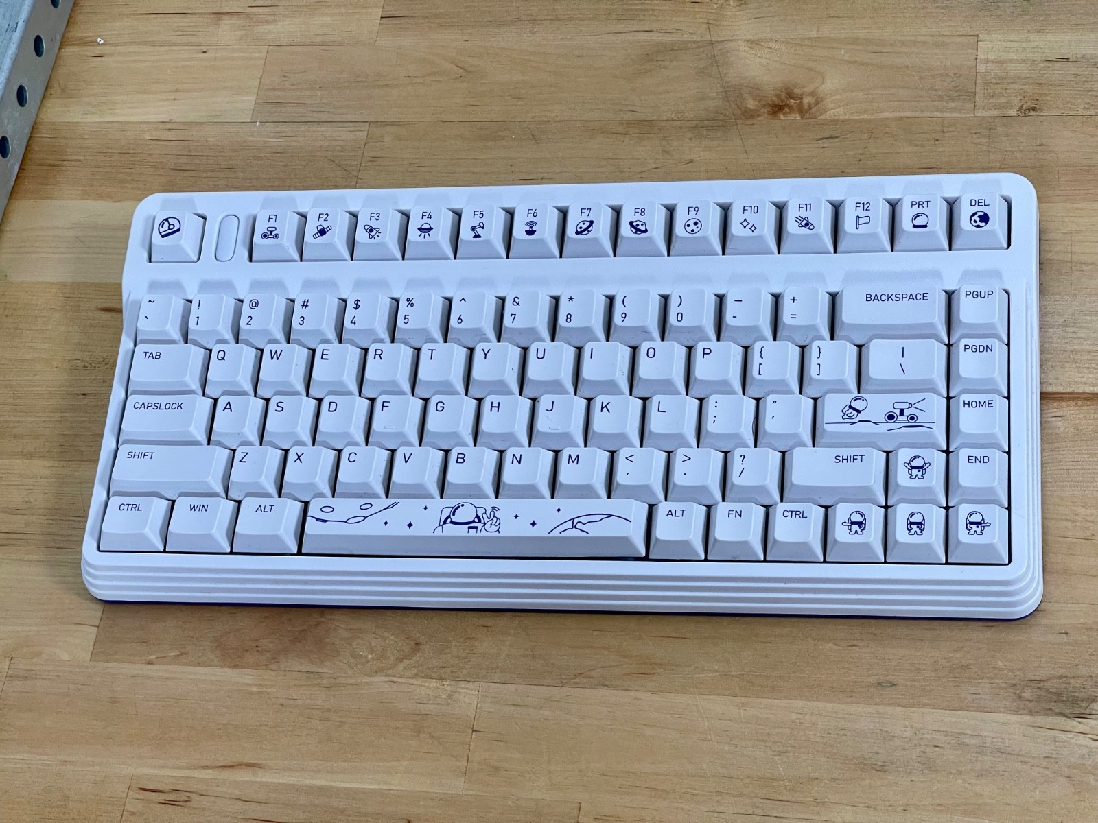IQUNIX L80 Cosmic Traveller Wireless Mechanical Keyboard; Speed Silver Switches