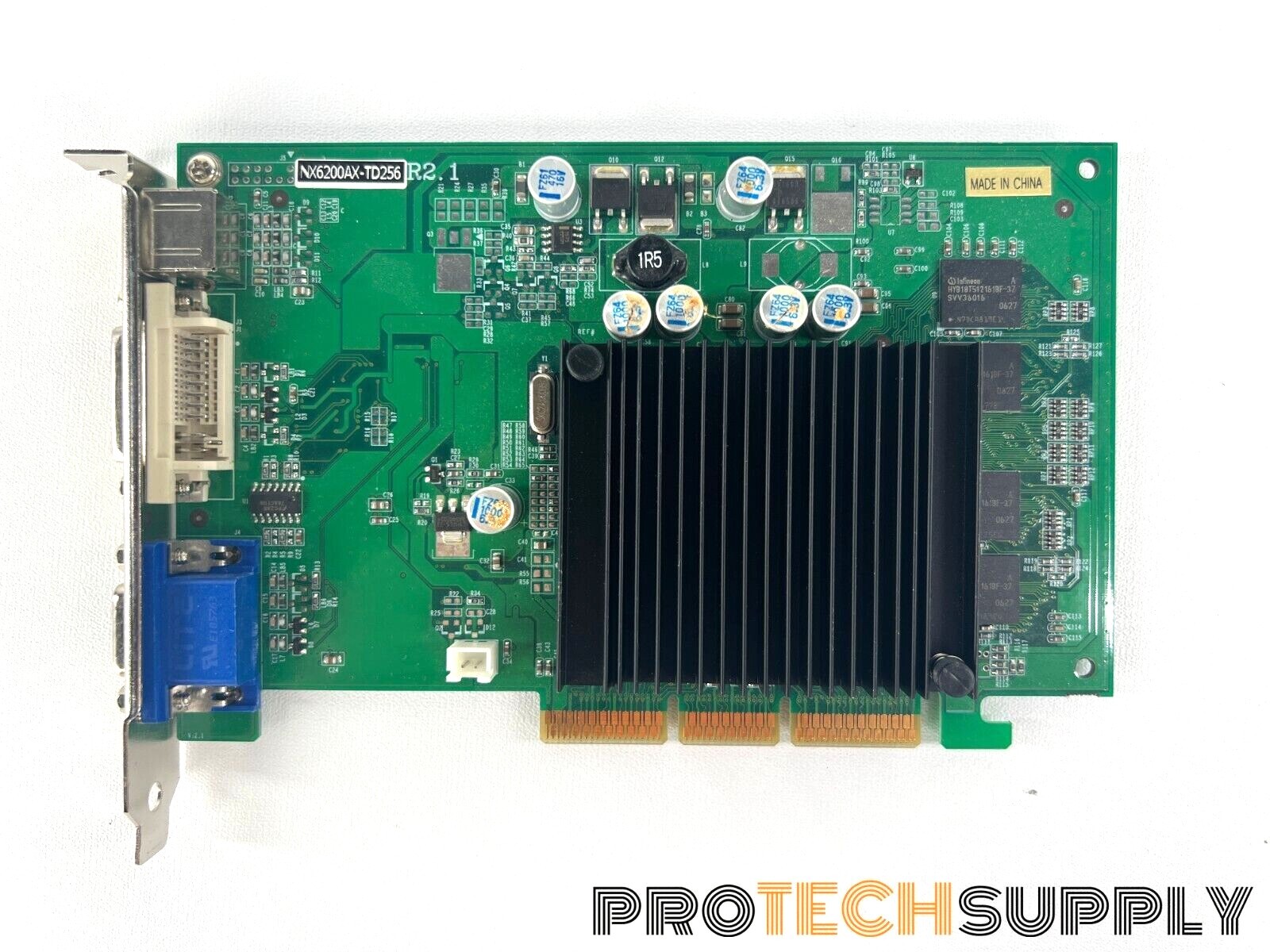 MSI NX6200AX-TD256 GeForce 6200 256MB GDDR2 Video Card GPU For Parts / Repair