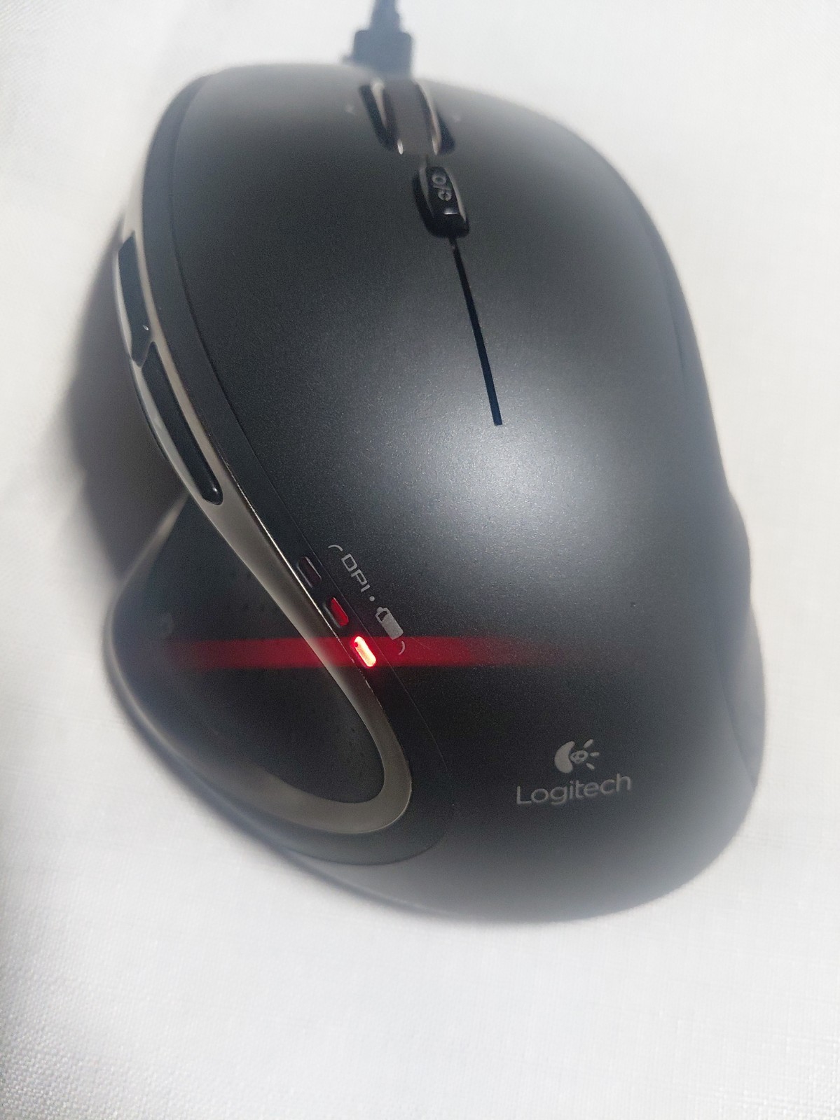 Logitech Performance MX M-R0007 Darkfield Black Wireless Mouse With Dongle Works