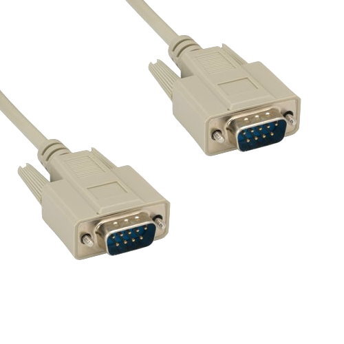 10x 6ft DB9 9Pin Male to Male Cable 28AWG Serial RS-232 Shielded Straight