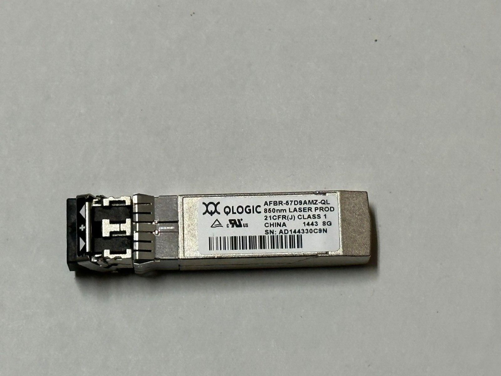 Genuine QLogic AFBR-57D9AMZ-QL 8GB Fiber Channel Shortwave 850nm SFP Transceiver
