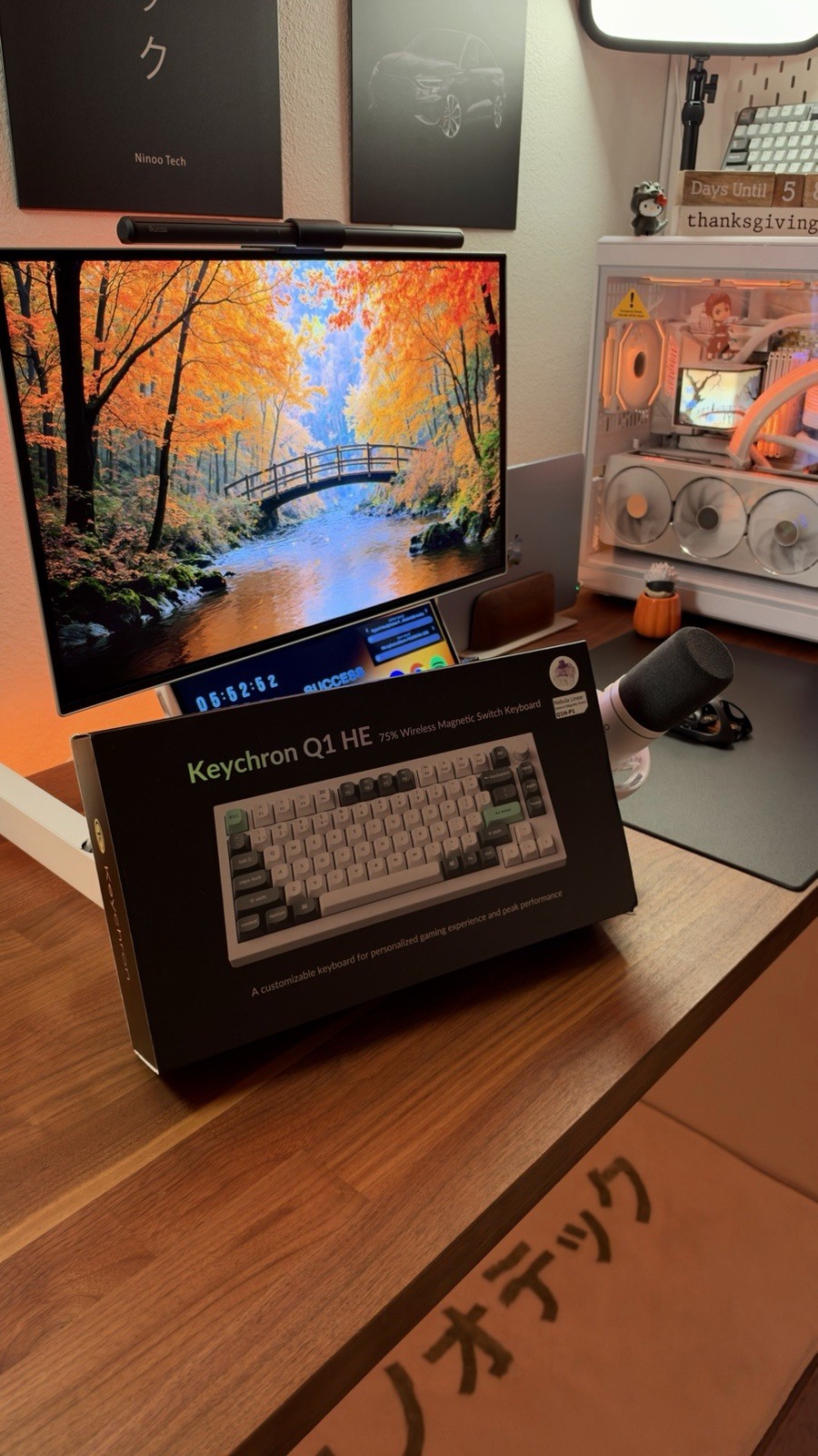 Keychron Q1 HE QMK Wireless Custom Mechanical Keyboard