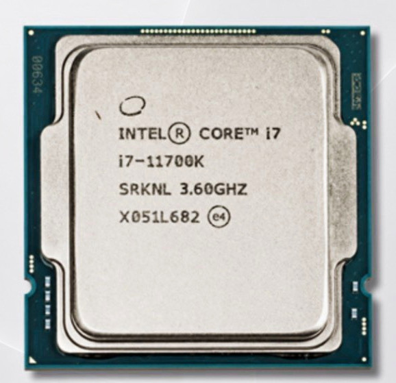 Intel Core i7-11700K Core i7 11th Gen 3.60GHz CPU Processor MPN SRKNL