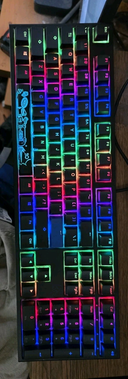 Ducky One 2 Ripic Blk Keyboard P/n Dkon1808st