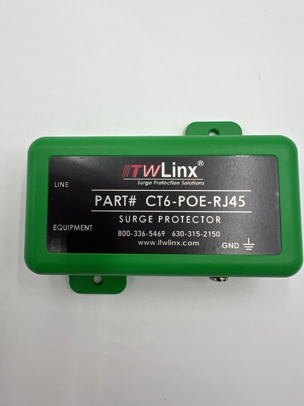 ITW LINX CT6-POE-RJ45 SURGE PROTECTOR FOR ETHERNET CABLES