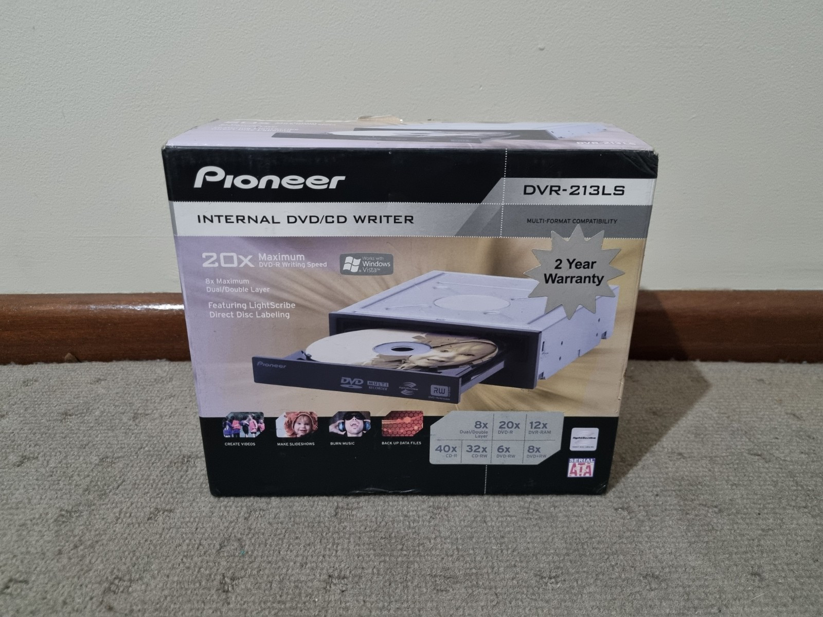 Pioneer DVR-213LS Internal DVD/CD Writer