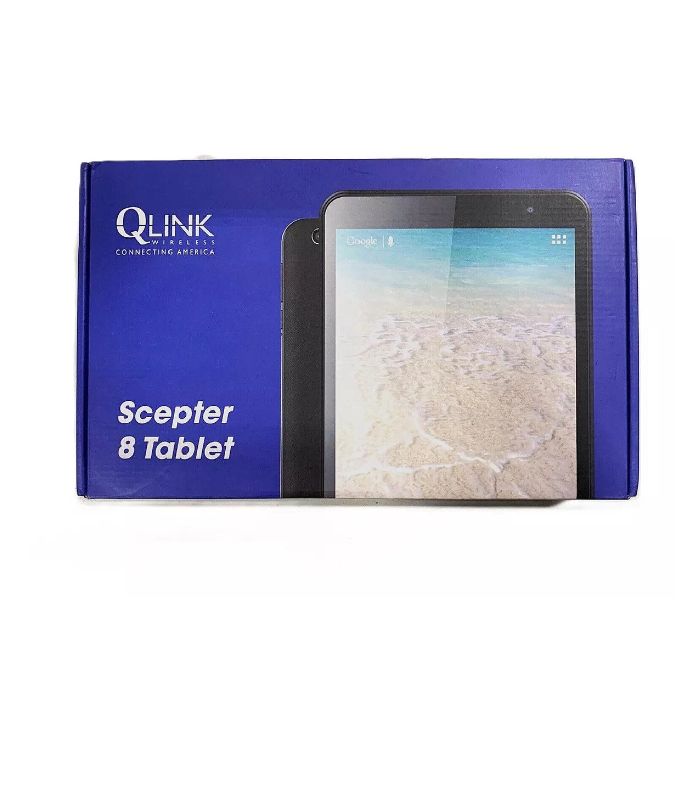 QLINK Wireless Scepter 8" Tablet Android 11 GO EDITION 1GB Ram 16GB Storage Bl