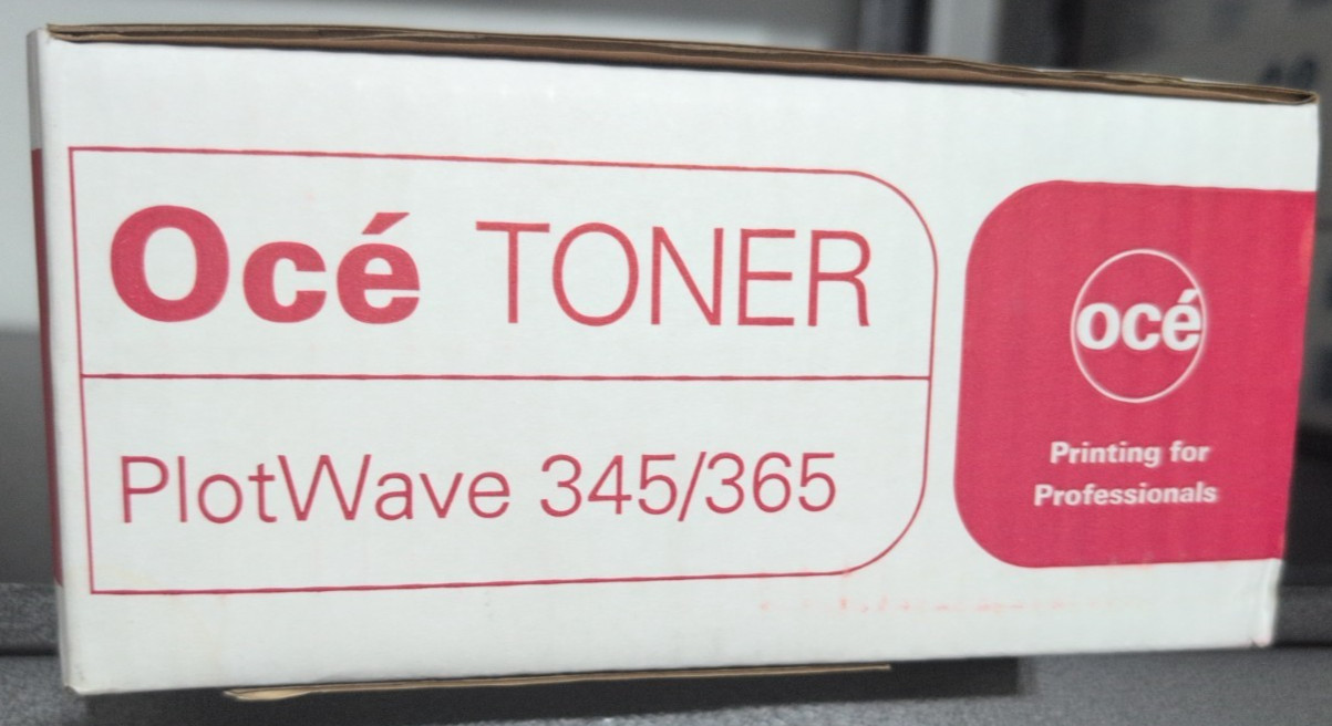 NEW Genuine Canon PlotWave 345/365 Black OCE Toner OEM