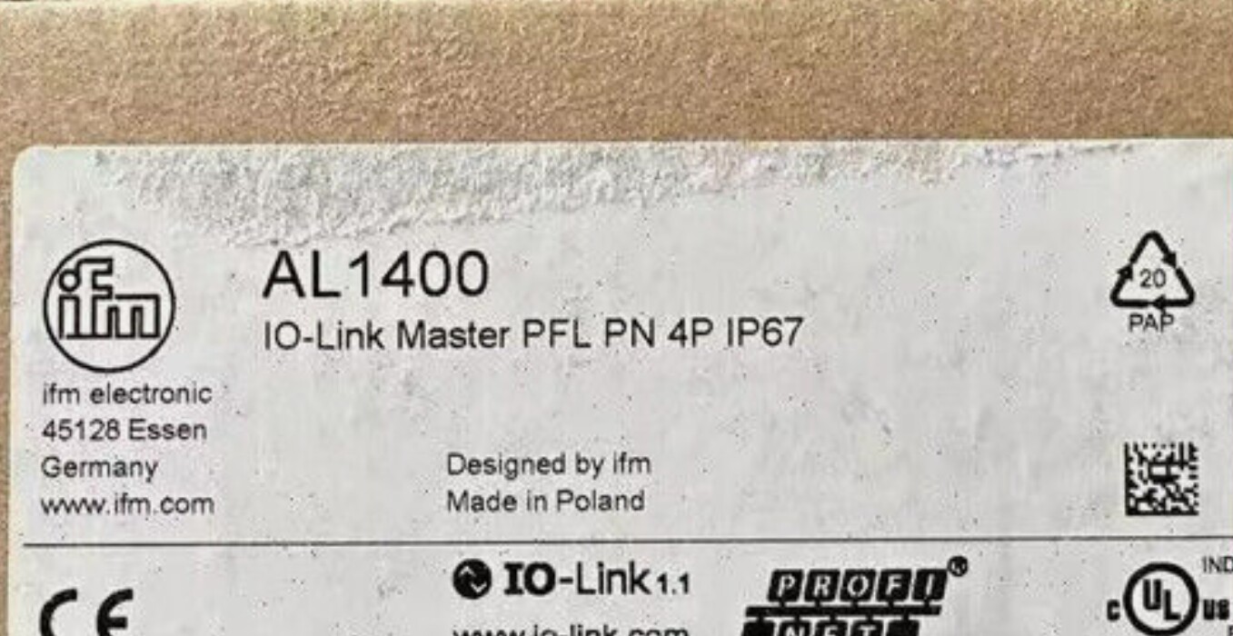 AL1400 IFM IO-Link Master Module brand new 