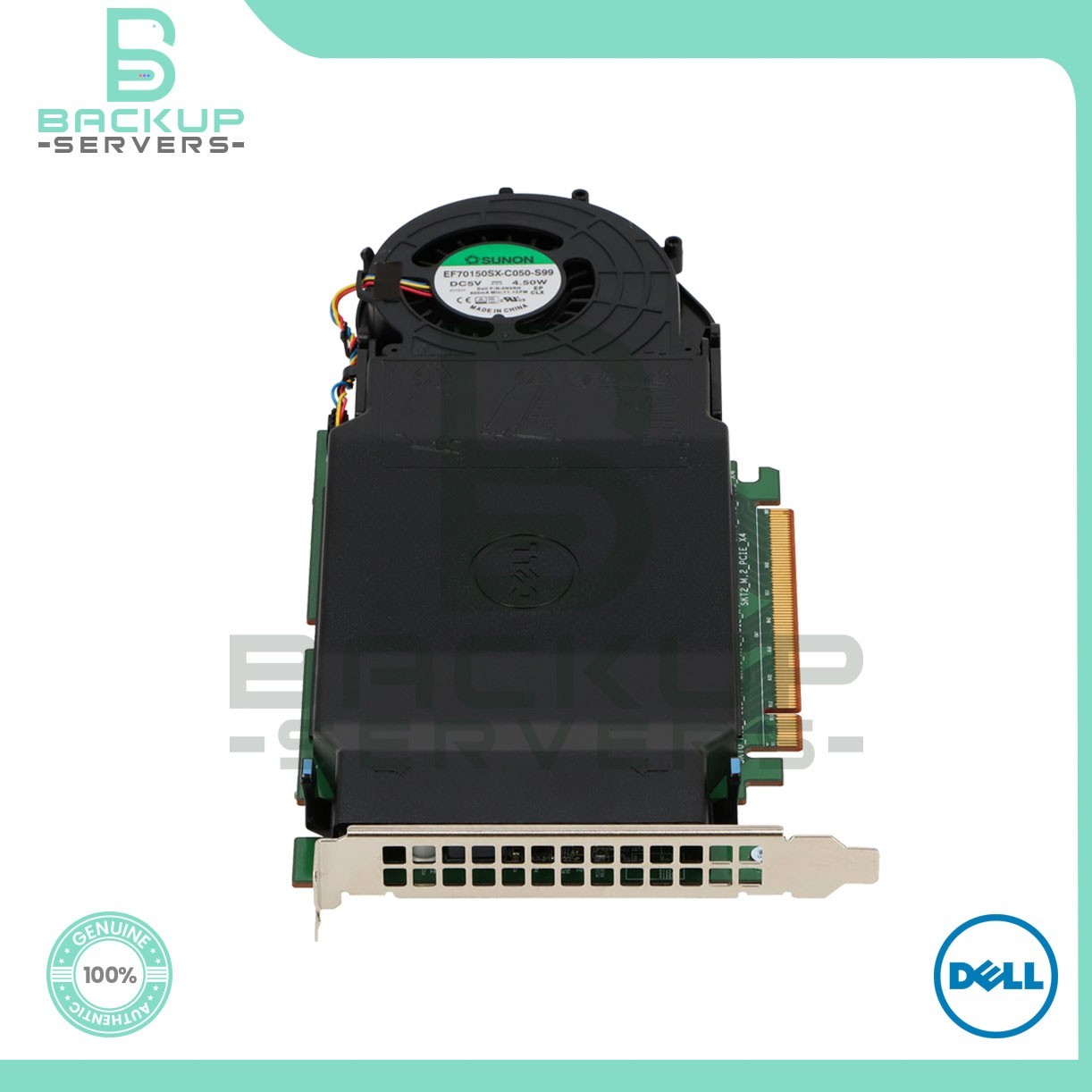 6N9RH Dell Ultra 4x M.2 PCI-E x16 NVMe Solid State Storage Adapter Card 06N9RH
