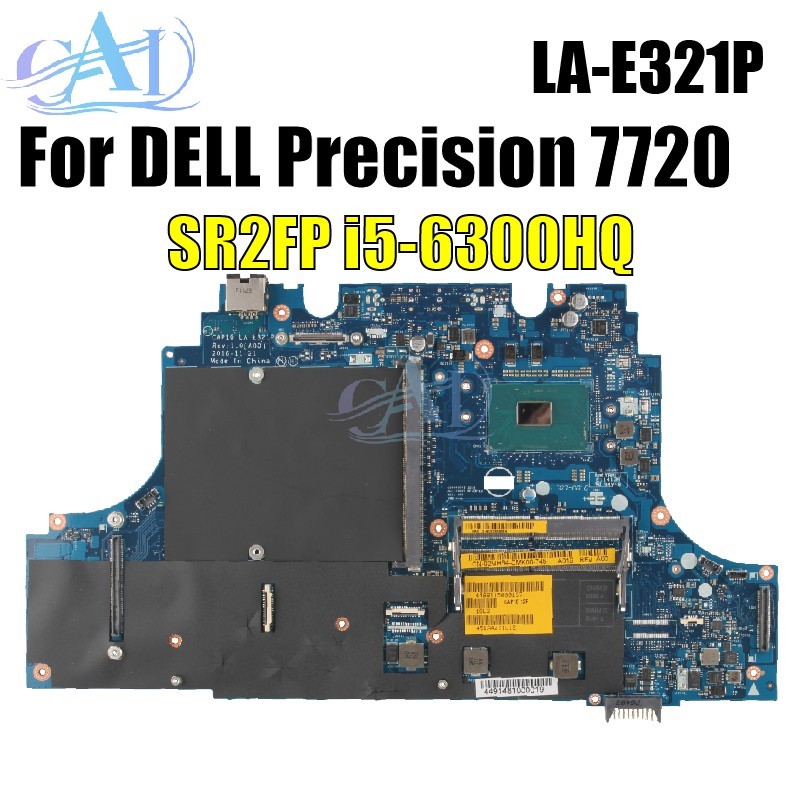 LA-E321P For DELL Precision 7720 Laptop Motherboard 017JKT i5 i7 E3 0K1J92 017JK