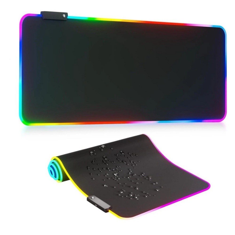 XXL Oversized RGB LED Light Soft PC Laptop Gaming Mouse Pad 31.5x12'' 800x300mm