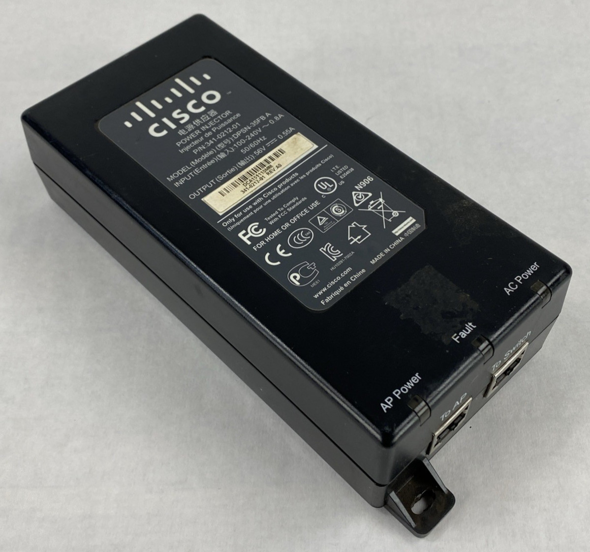 Cisco DPSN-35FB A P/N: 341-0212-01 Power Injector Lot of 3